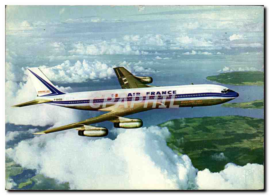 CPM Avion Aviation Boeing Jet Intercontinental Air France