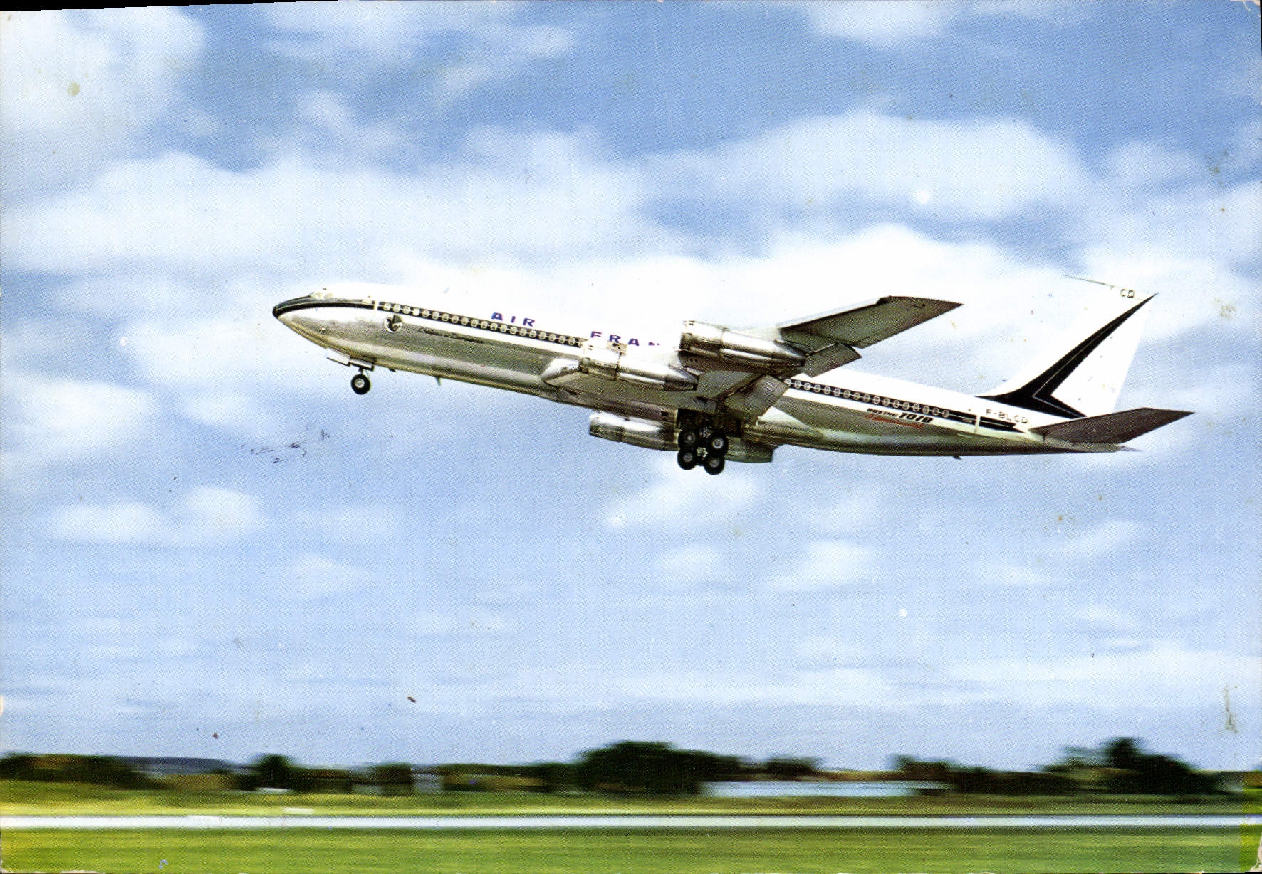 CPM Avion Aviation Boeing 707B Intercontinental Air France