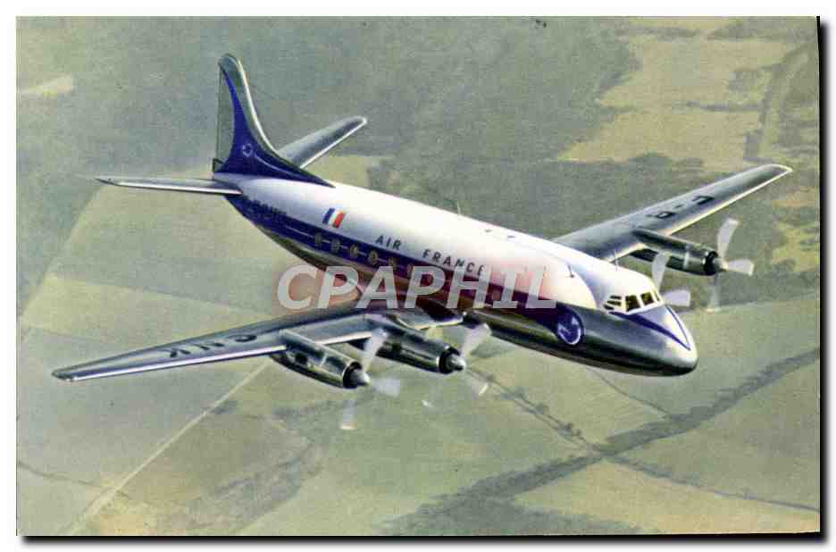 CPM Avion Aviation Vickers Viscount Air France