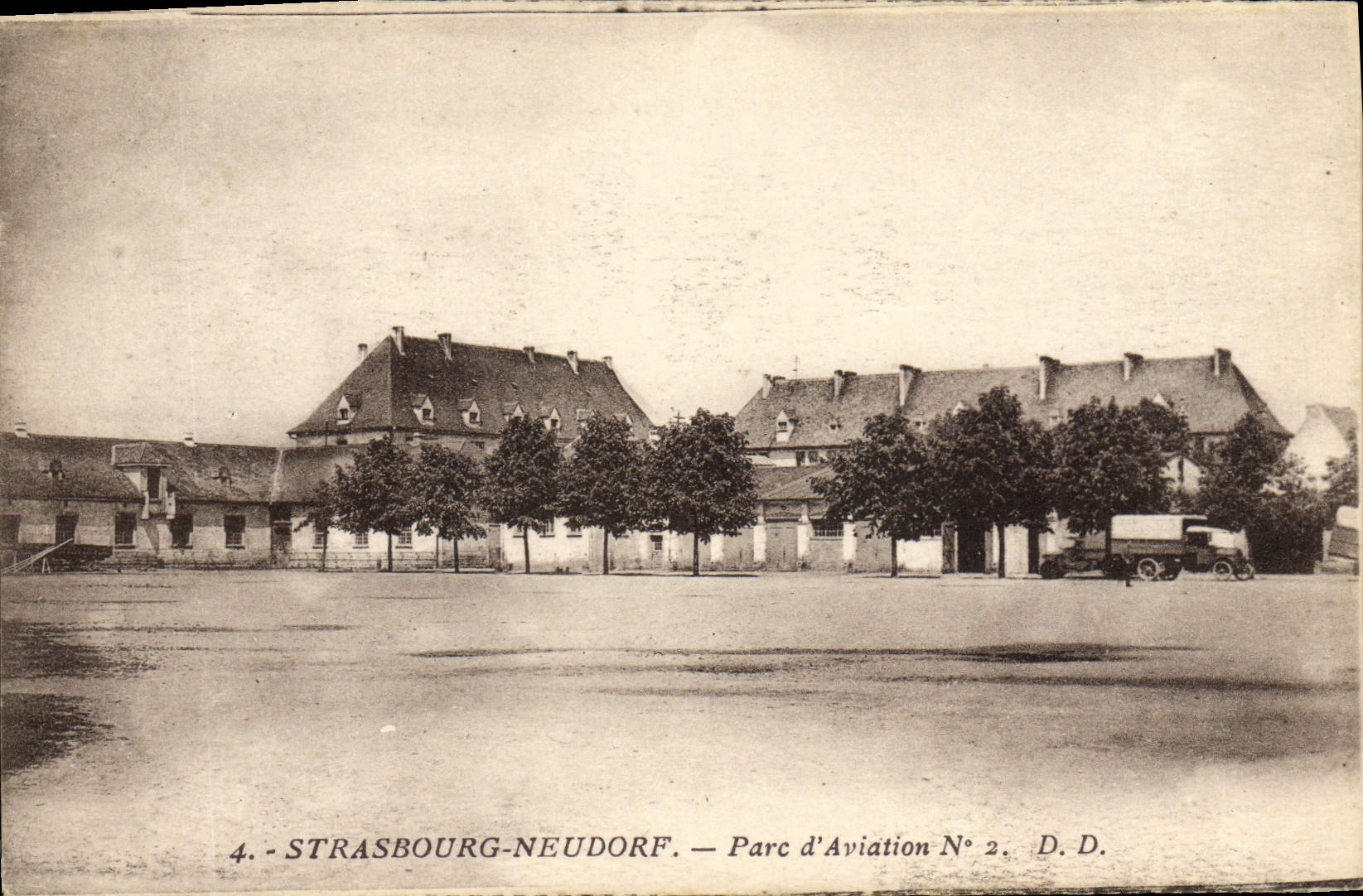 CPA Avion Aviation Strasbourg Neudorf Parc d'aviation n°2