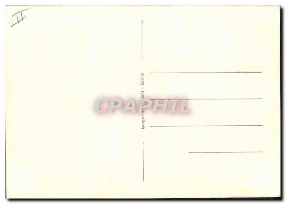 CPM Avion Aviation Domaine de l'air Biplan Farman Goupil Voisin — Rückseite