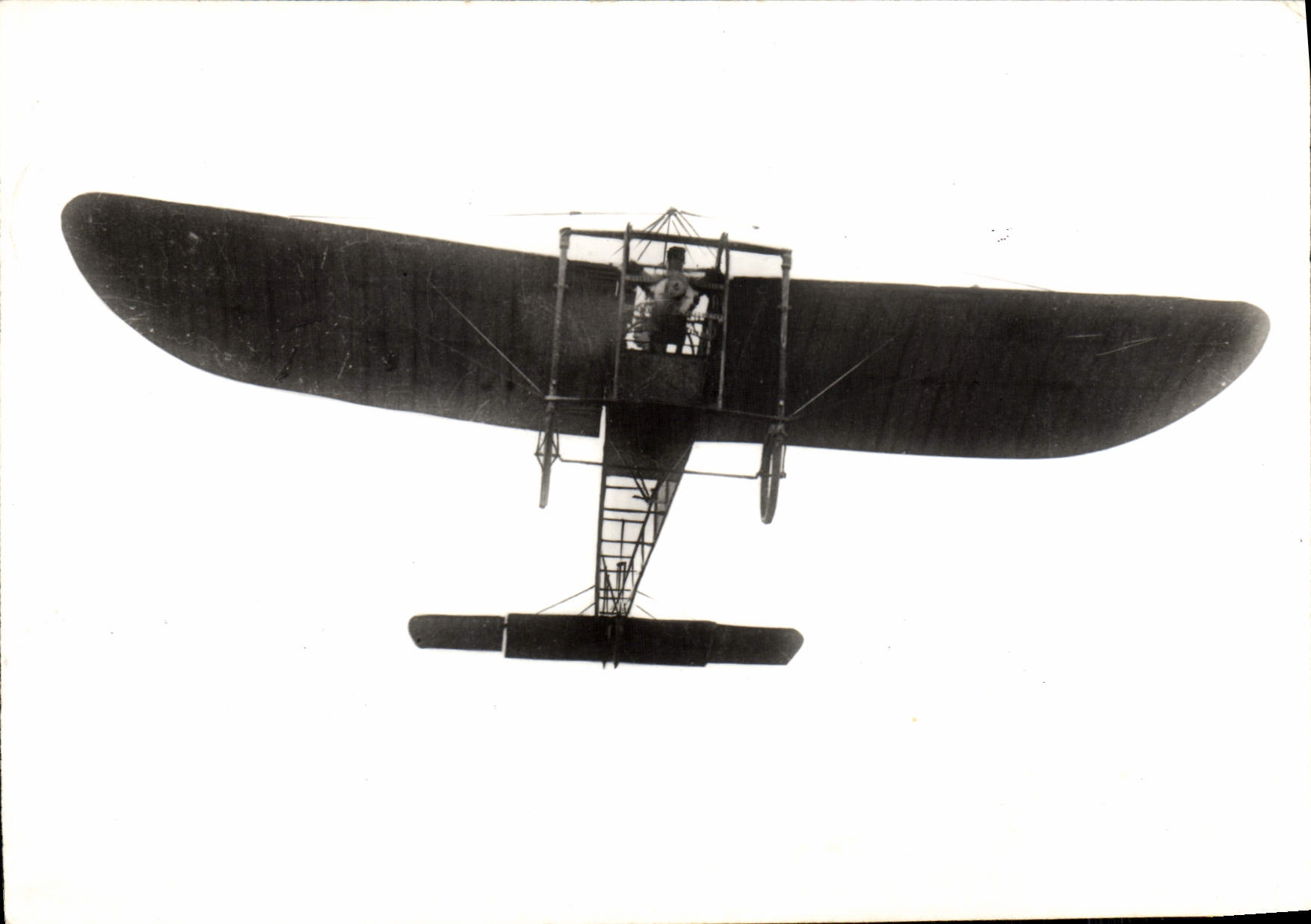CPM Avion Aviation 25 juillet 1909 Le Bleriot XI de la premiere traversee de la Manche 