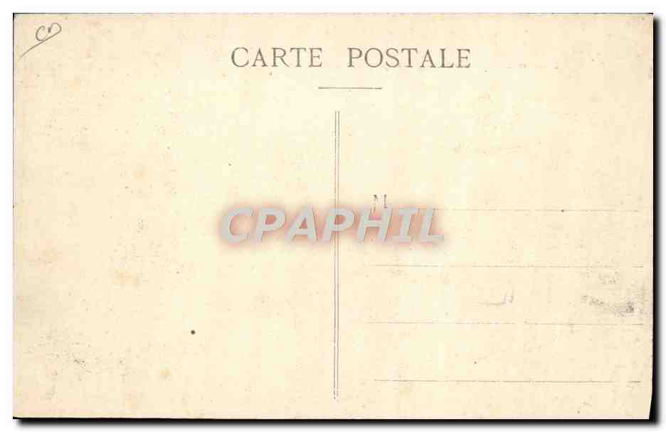 CPA Avion Aviation Latham Monoplan Antoinette Dans un brusque atterrissage l'appareil se brise  — Rückseite
