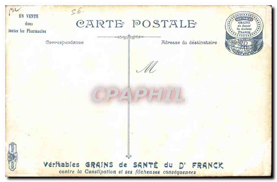 CPA Avion Aviation L'aeroplane de Latham est remorque par le contre torpilleur Harpon  — Rückseite