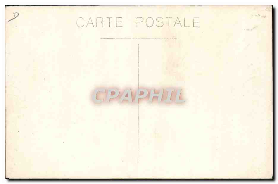 CARTE PHOTO Avion Aviation  — Rückseite