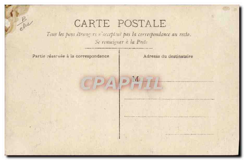 CARTE PHOTO Avion Aviation  — Rückseite