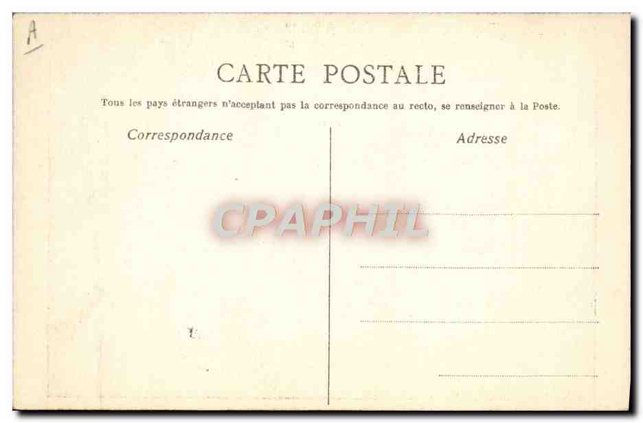 CPA Avion Aviation Maurice Berteaux St Maur des Fosses  — Verso