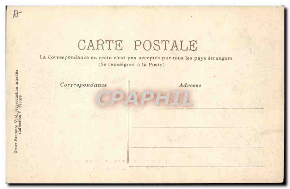 CPA Avion Aviation Le Perreux Paysage Dirigeable Zeppelin  — Rückseite