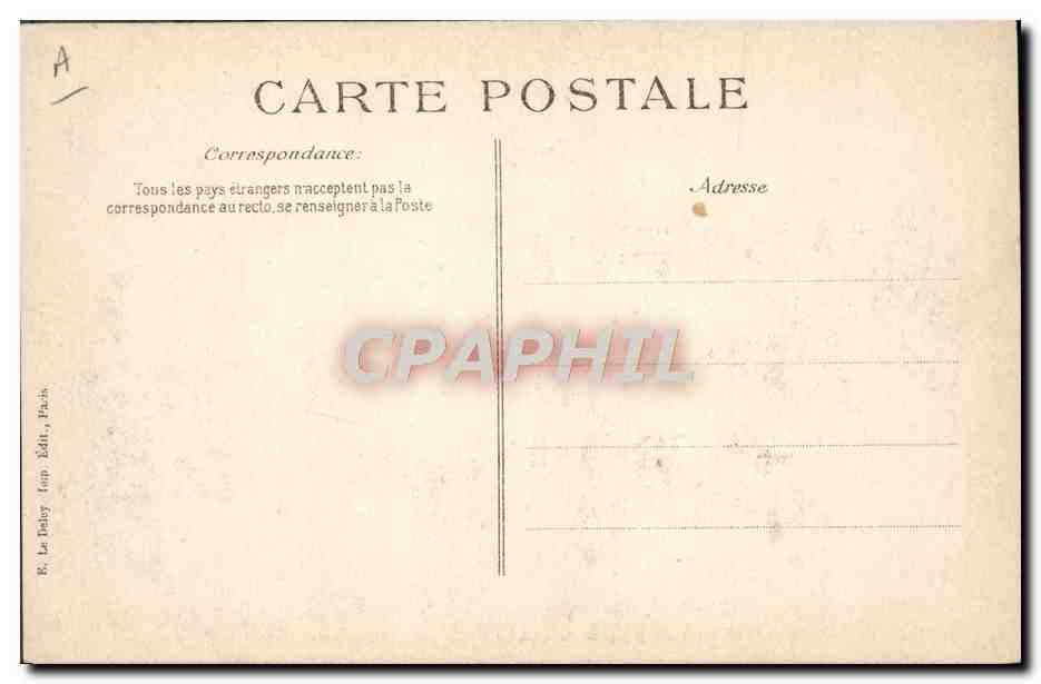 Catastrophe du "Liberté" — Les épaves — Éditeur B.L.D. n° A — Verso