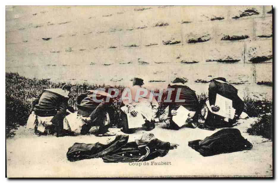 CPA Bateau Guerre Coup de Faubert 