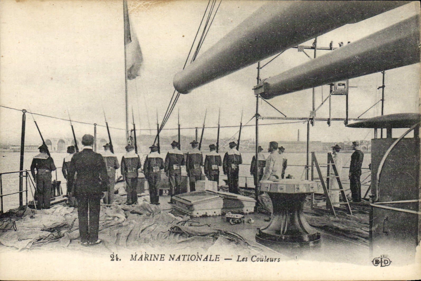 Marine Nationale — Les Couleurs — Imp. E. Le Deley, Paris