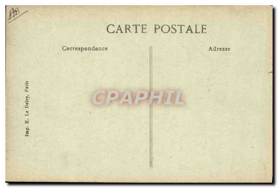 Marine Nationale — Les Couleurs — Imp. E. Le Deley, Paris — Verso