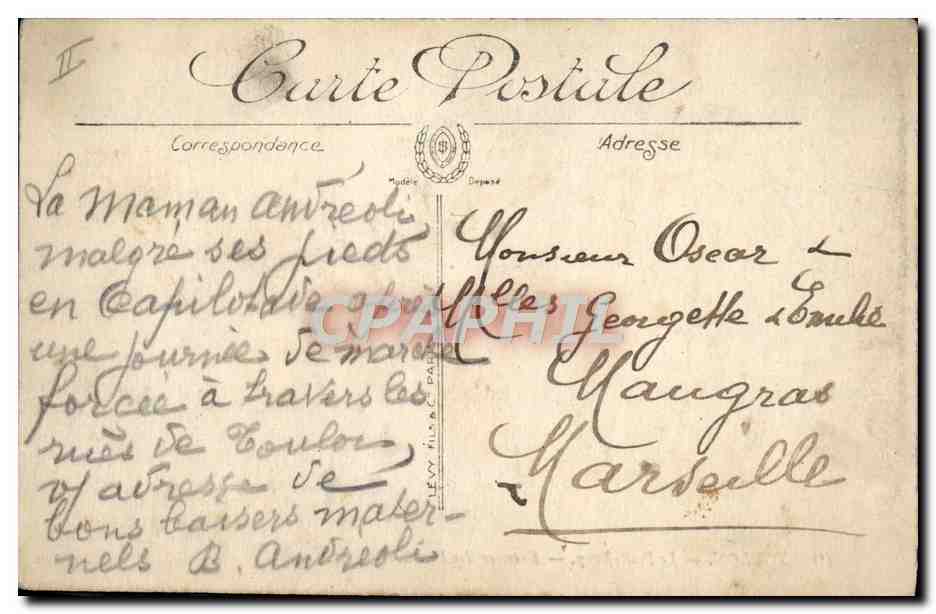 Toulon — Le Petit-Rang — Exercice des Fusiliers — LL. — Reverso