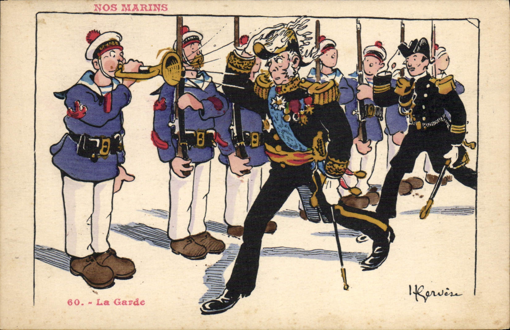 Nos Marins — La Garde — éditeur Rafraîchis, Quai Cronstadt, Toulon, n°60