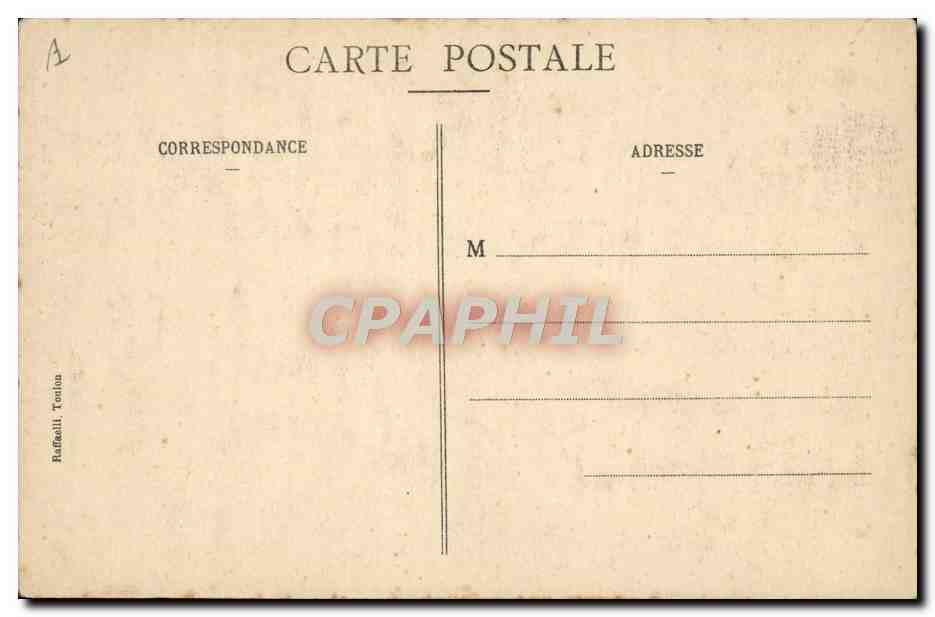 Nos Marins — La Baignade — Raffaelli Testona n°27 — Rückseite