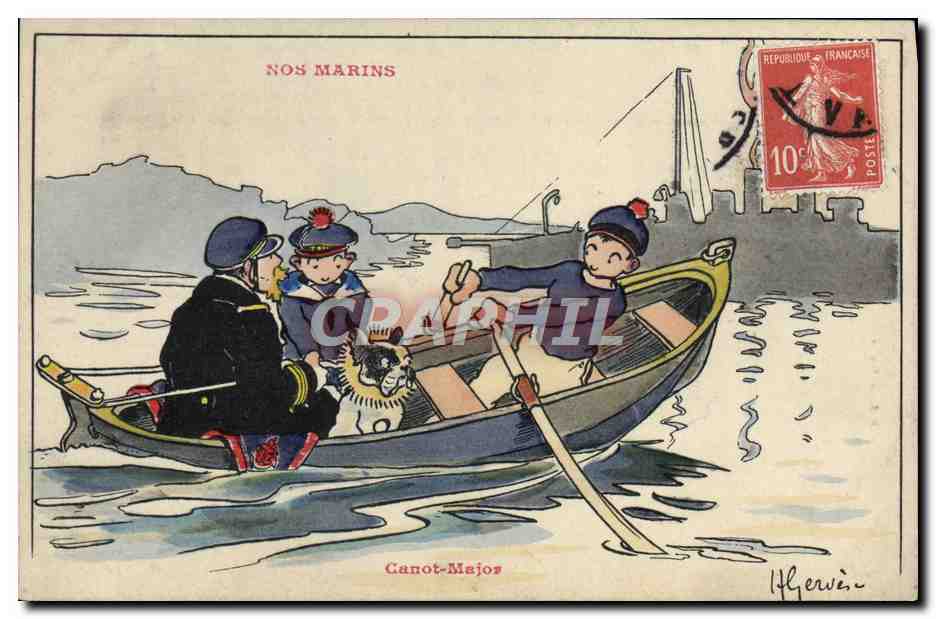 Nos Marins — Canot-Major — éditeur H. Gervis