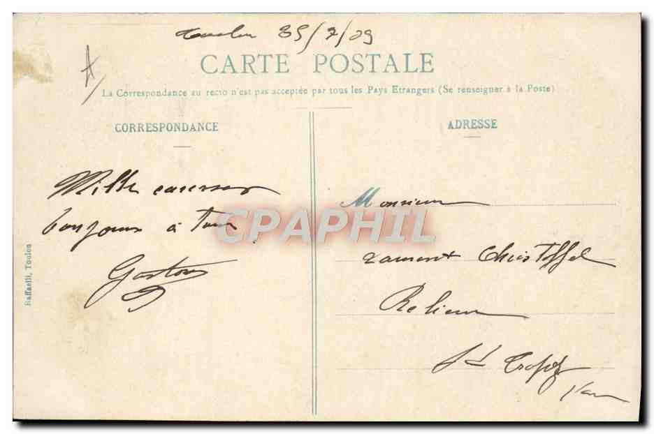 CPA Illustrateur Gervese Nos Marins La censure  — Rückseite