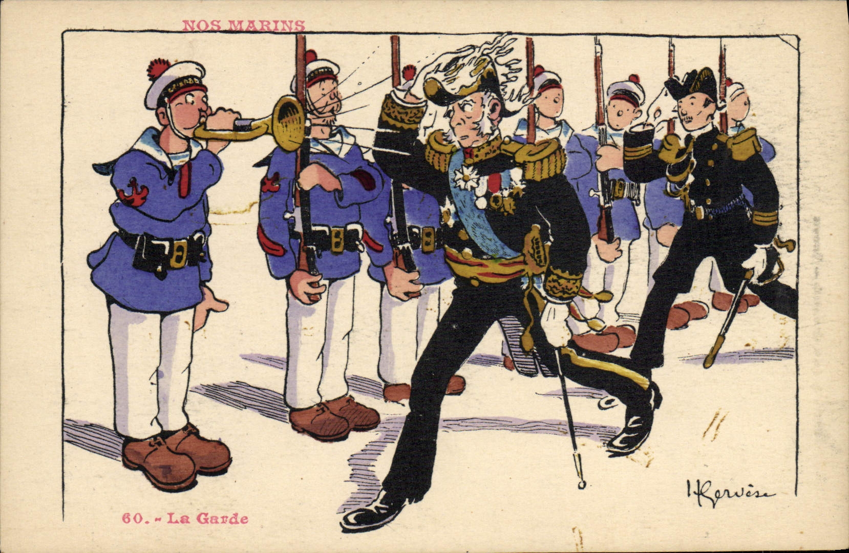 Nos Marins — La Garde — Raffaelli, Quai Cronstadt — Toulon