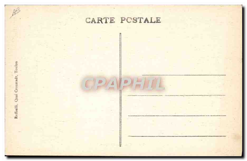 CPA Illustrateur Gervese Nos Marins Canot Major  — Rückseite
