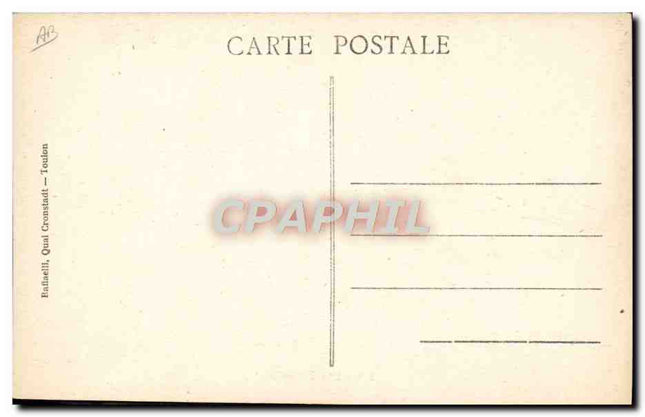 Nos Marins — Série de 28 cartes — Éditeur Renuve — Rückseite
