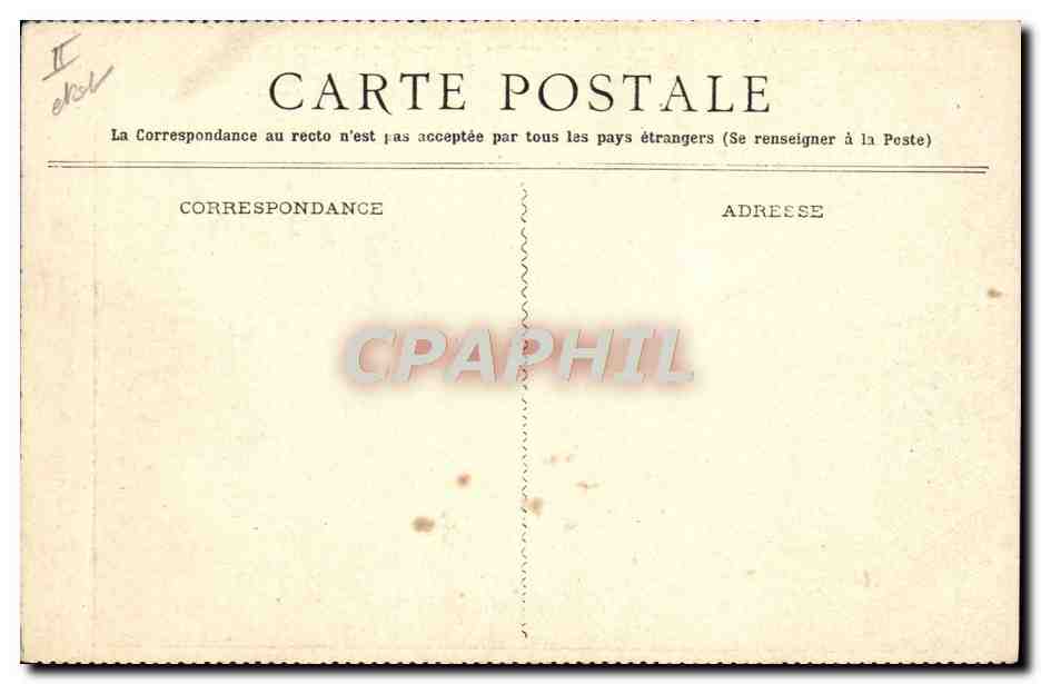 CPA Train Chemin de fer d'Orleans Les bords de la Loire  — Verso
