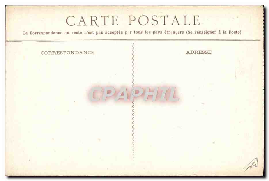 CPA Train Chemins de fer de l'Etat La Seine de Rouen au Havre  — Rückseite