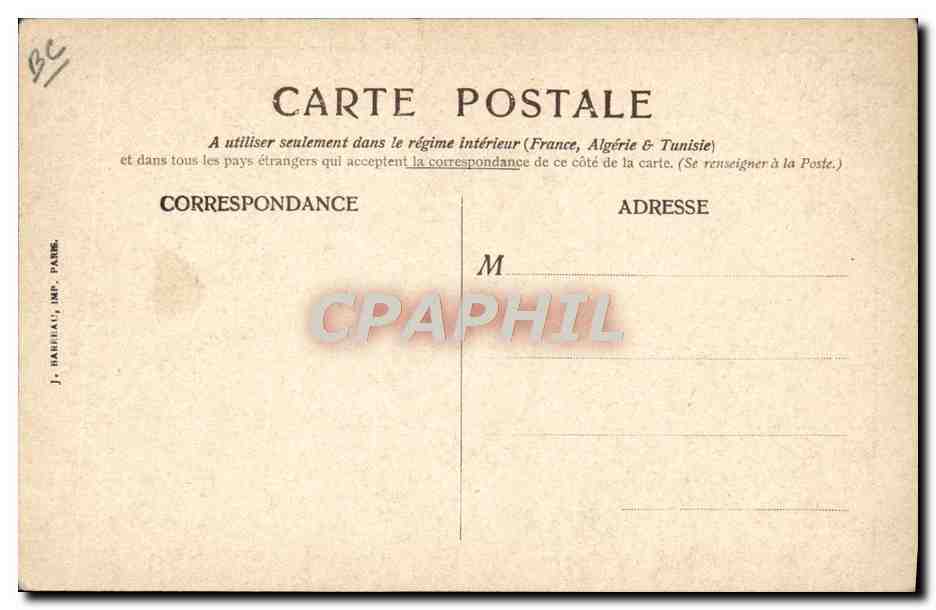 CPA Train PLM Vichy  — Rückseite