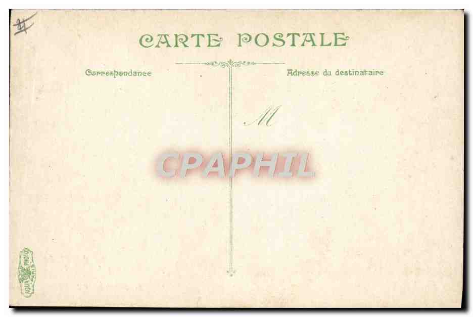 CPA Train Arrivee de Paris  — Rückseite