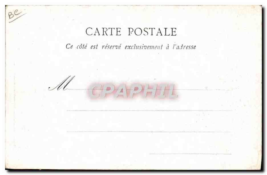 CPA Tramway Langres La Cremaillere  — Rückseite