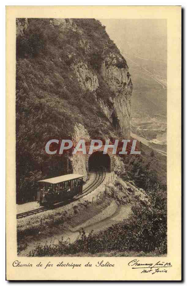 CPA Tramway Chemin de fer electrique du Saleve 