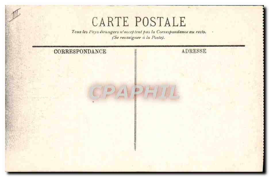 CPA Tramway Avignon Rue de la Republique Coiffeur — Rückseite
