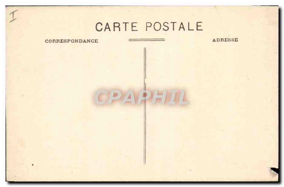 CPA Tramway Bordeaux Gare du Midi Depart  — Verso