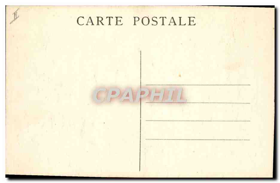CPA Tramway Lyon La gare des Brotteaux — Verso