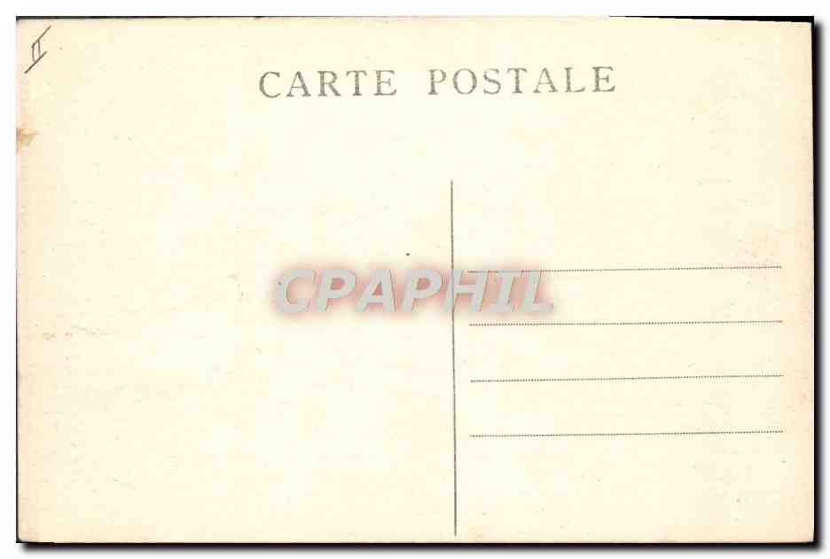 CPA Tramway Lyon Cours Verdun et le monument de la Republique Pippermint  — Verso