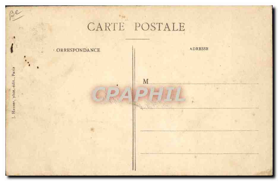 CPA Avion Aviation Le monoplan Bleriot monte par Alfred Leblanc  — Rückseite