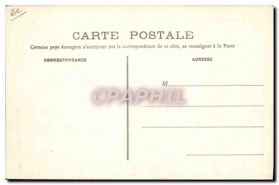 CPA Avion Aviation Aeroplane Farman record du monde Moteur Antoinette — Rückseite