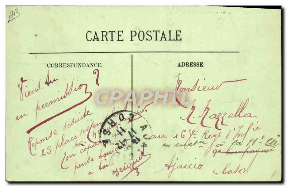 CPA Avion Aviation Garros sur monoplan Bleriot  — Back