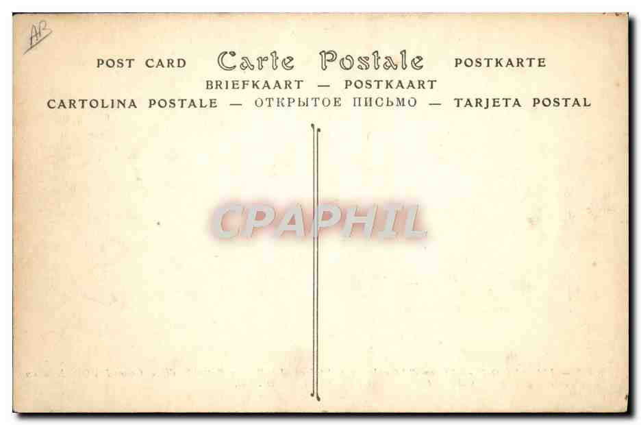 CPA Avion Aviation le biplan flottable dit Canard Voisin en plein vol Colliex  — Verso