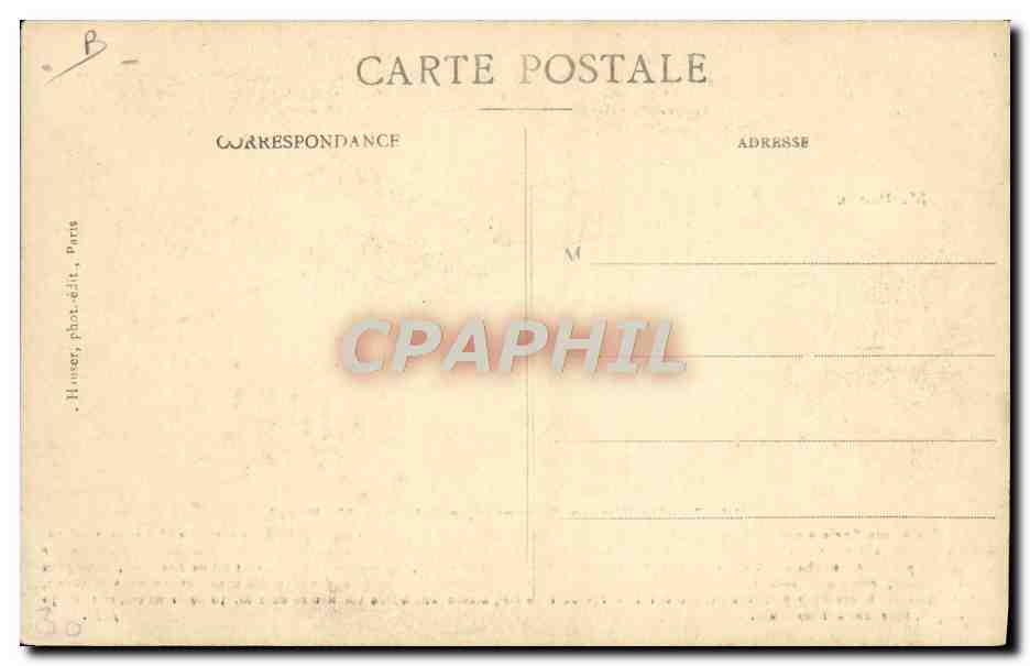 CPA Avion Aviation Le biplan Sommer pilote par V Rigal  — Rückseite