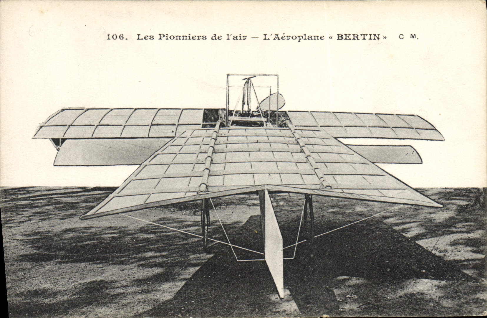 CPA Avion Aviation Pionniers de l'air Aeroplane Bertin 