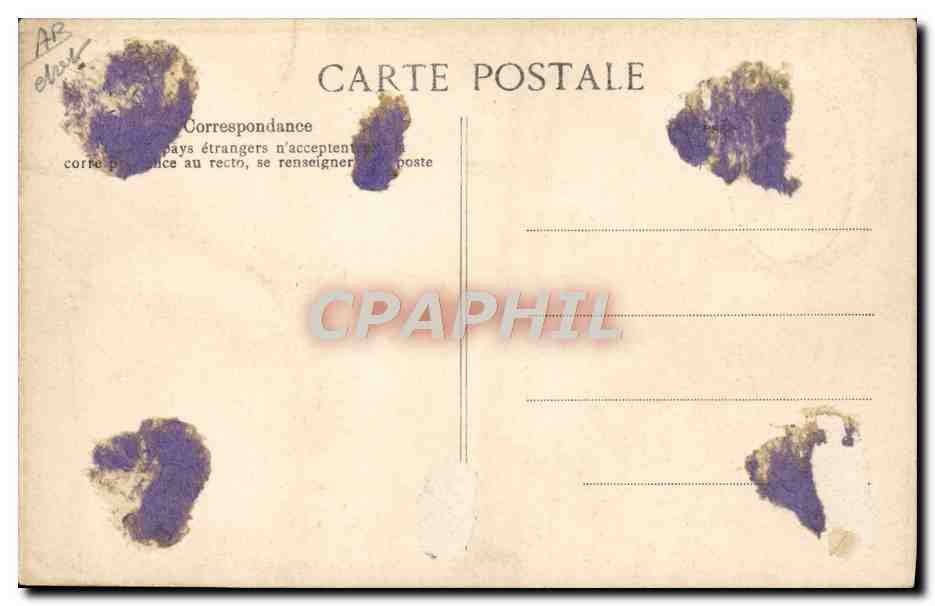 CPA Avion Aviation Ernest paul sur Voisin — Verso
