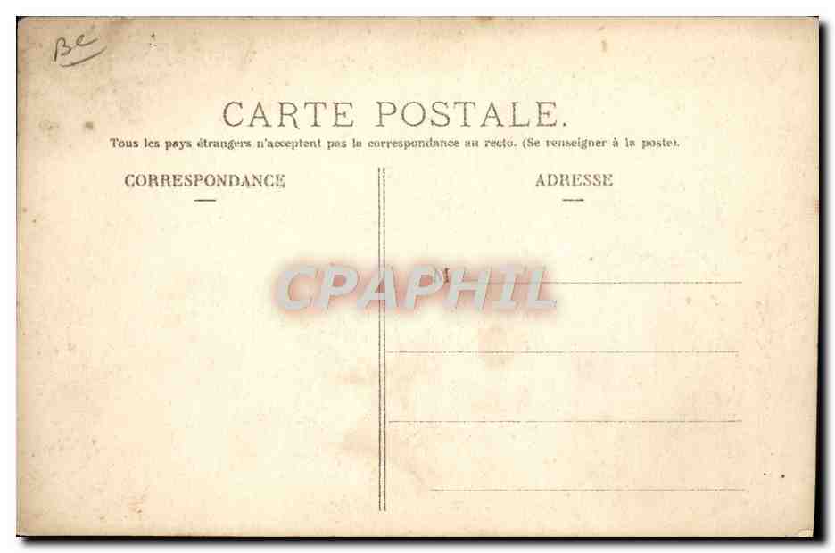 CPA Automobile Coupe Gordon Bennett 1905 Plaine de Laschamps et le Puy de Dome Depart et arrivee de la course  — Rückseite
