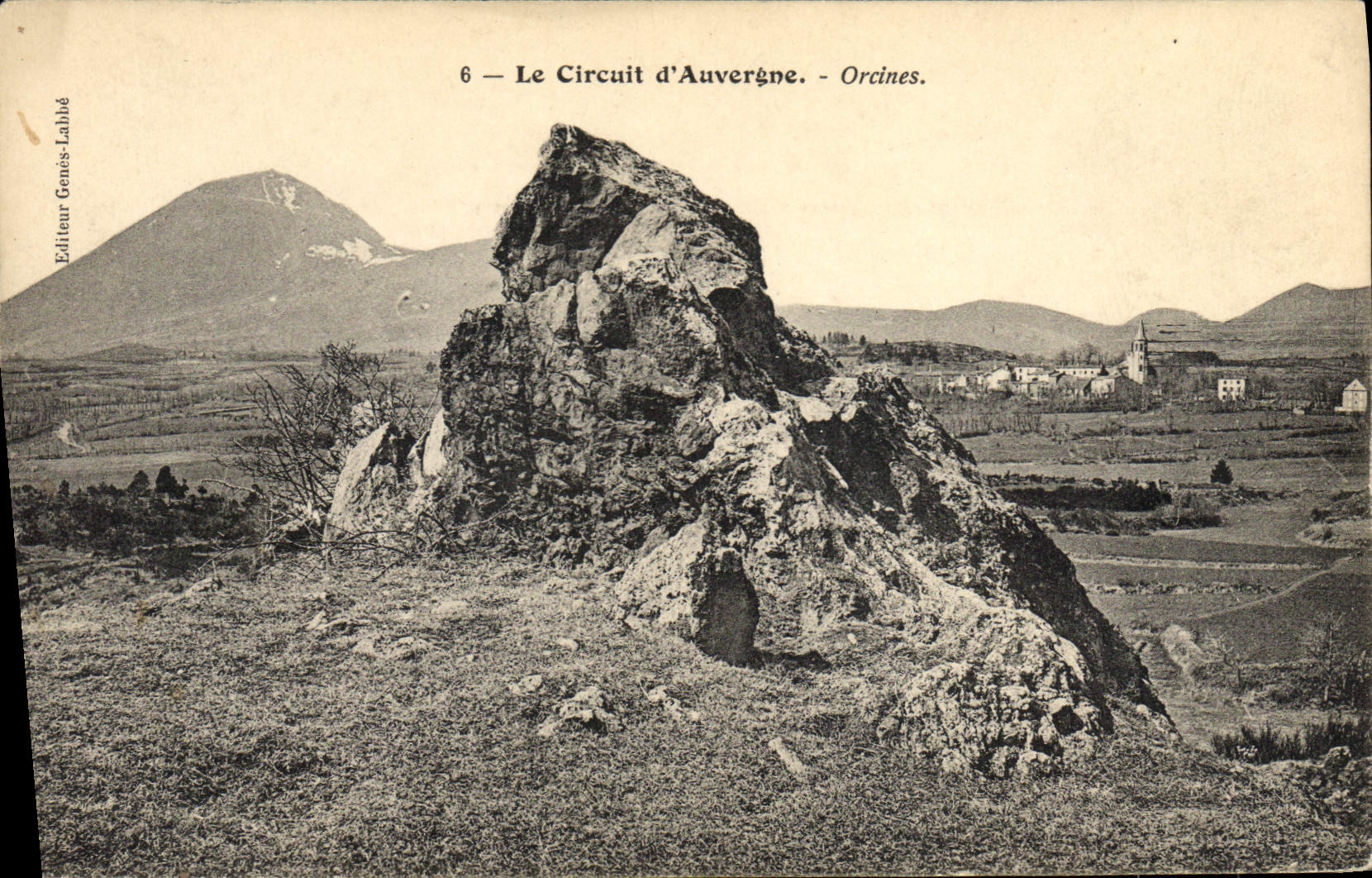 CPA Automobile Circuit d'Auvergne Orcines