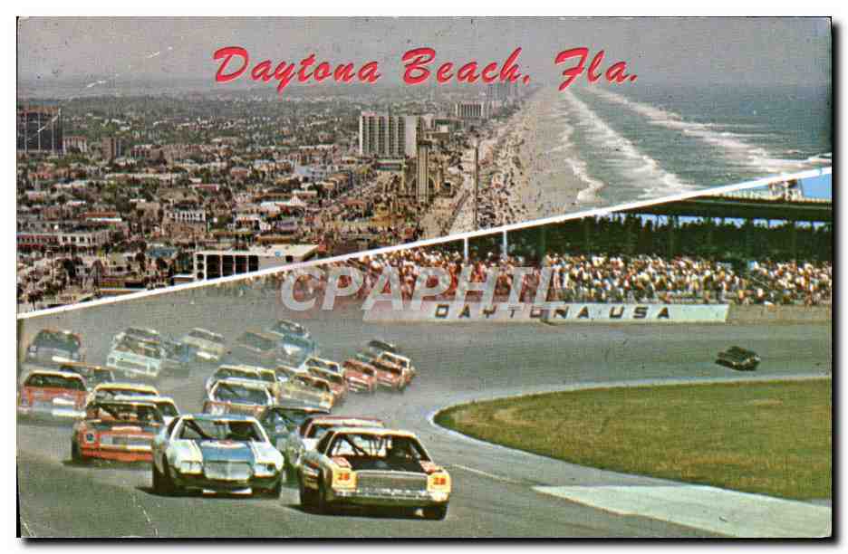 CPM Automobile Daytona Fla Come to the beach go tot he races
