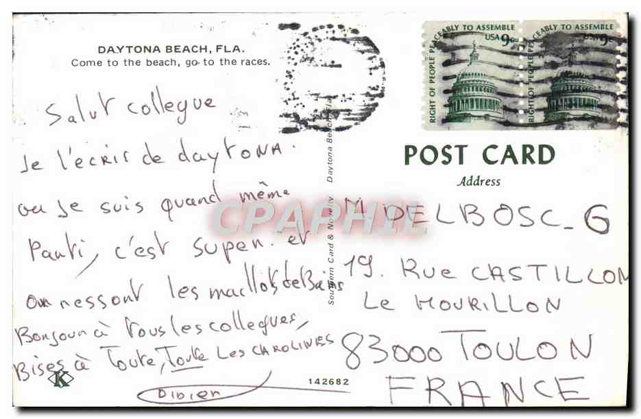 CPM Automobile Daytona Fla Come to the beach go tot he races — Verso