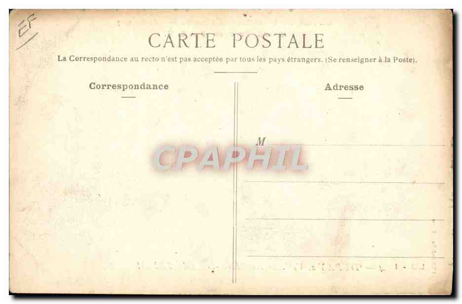 CPA Automobile Circuit de la Seine Inferieure Duray Voti Lorraine de Dietrich — Rückseite