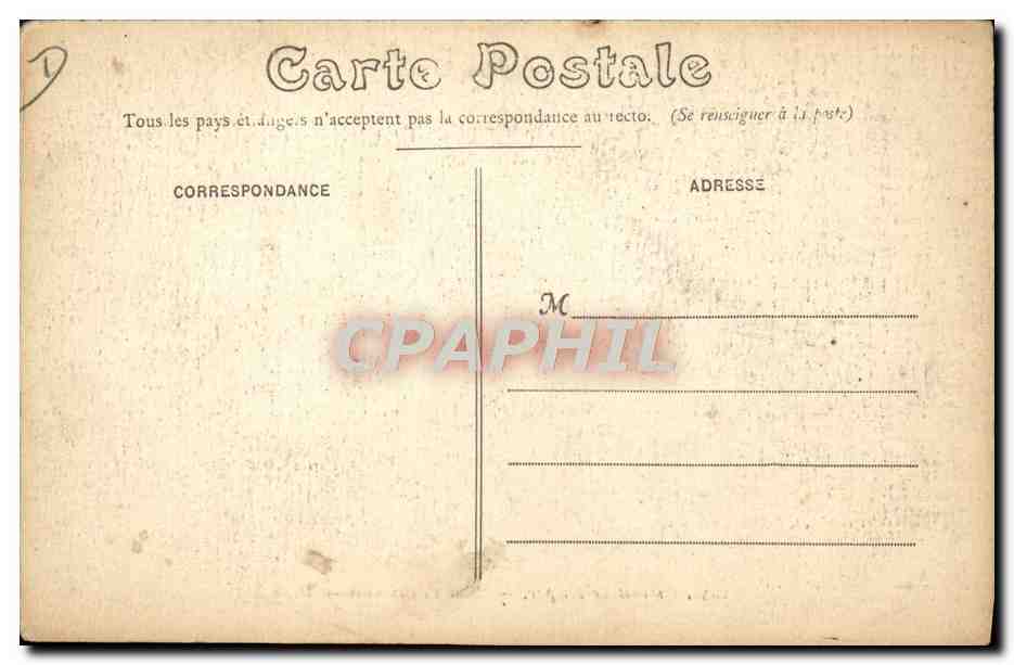 CPA Automobile Circuit de Dieppe Hemery sur voiture Benz — Rückseite