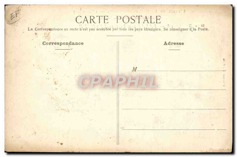 CPA Automobile Circuit de la Seine Inferieure Baras sur voiture Brasier  — Verso