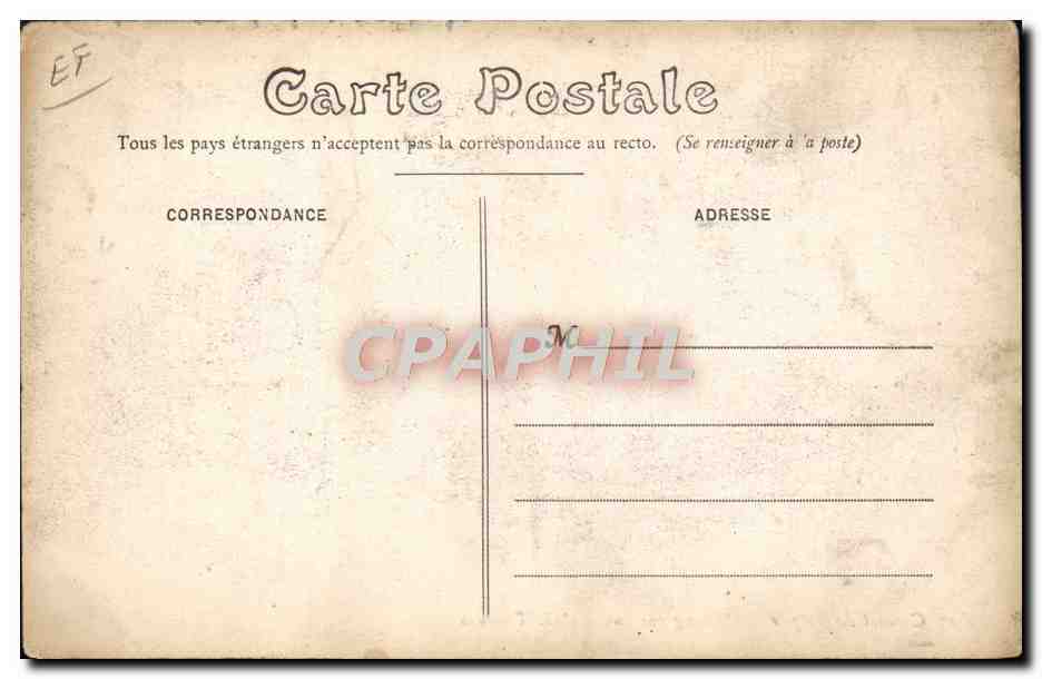 CPA Automobile Circuit de Dieppe Strang sur automobile Thomas — Rückseite