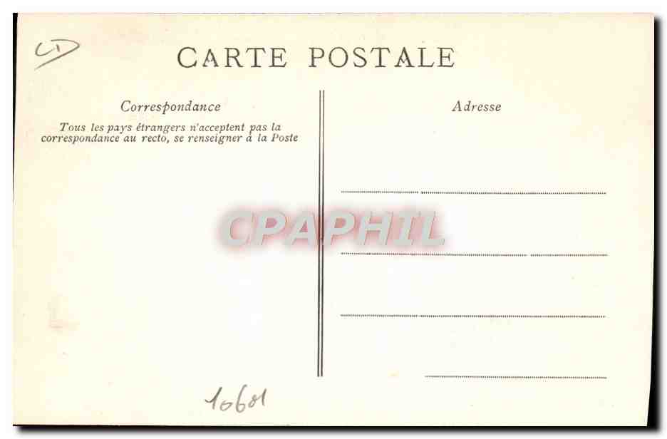 CPA Automobile Tste sru sa 120 chevaux Panhard Levassor  — Rückseite